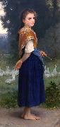 William-Adolphe Bouguereau The Goose Girl Spain oil painting artist
